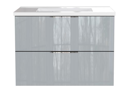 Alternative view of Allaskaappi altaalla CELESTE 9085 tummanharmaa/hopeanharmaa