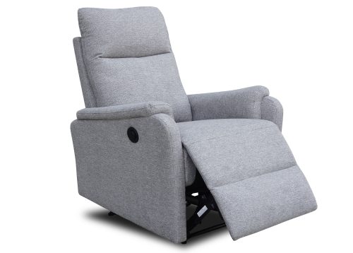 Alternative view of Recliner-nojatuoli TYSON harmaa (sähköinen)
