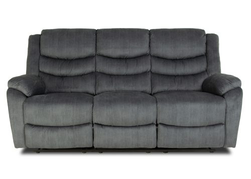 Recliner-sohva PALOMA 3-istuttava sinisharmaa