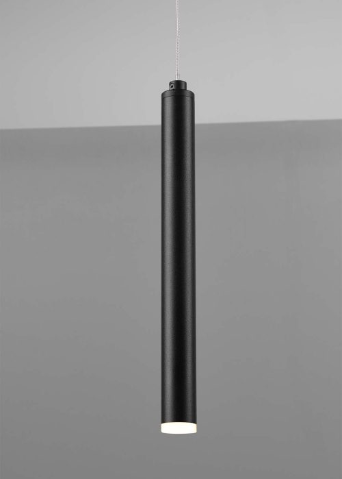 Alternative view of Riippuvalaisin TUBE 115 cm mattamusta
