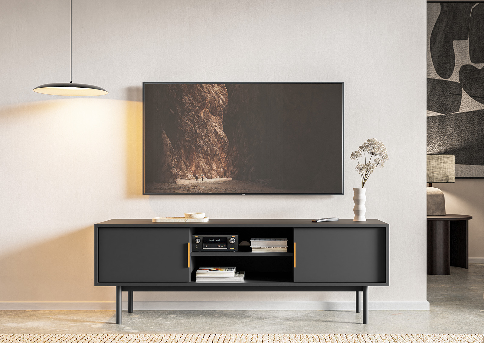 TV-taso VEERA musta - Image 5