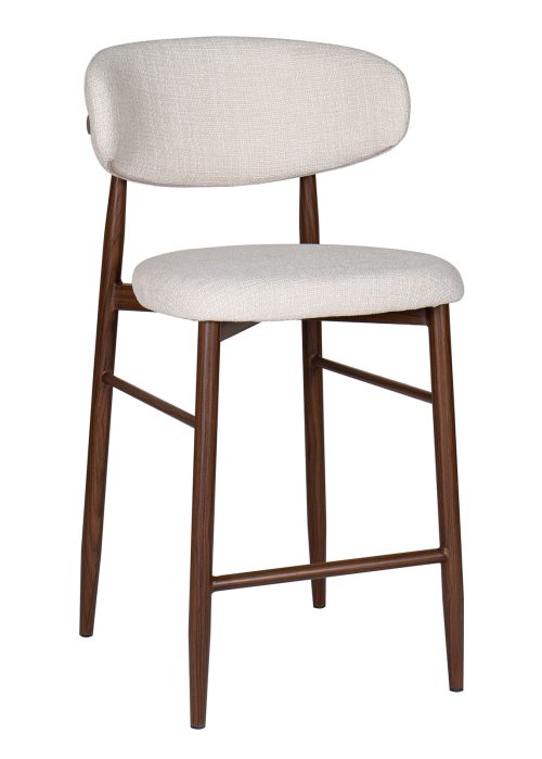 Baarituoli FLORENCE beige/pähkinä