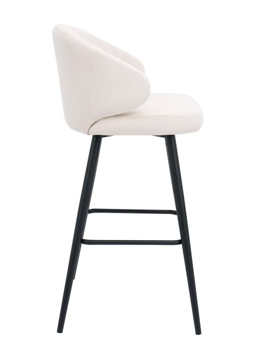 Alternative view of Baarituoli MONICA beige/musta