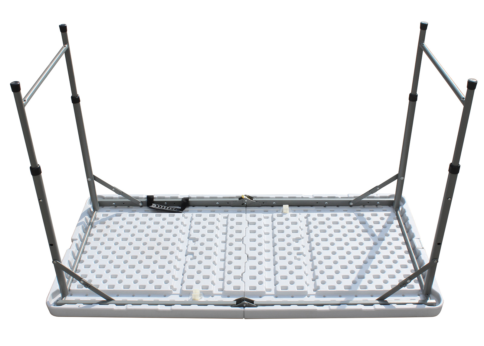 Kokoontaitettava pöytä GIDEON 122 cm valkoinen - Image 2