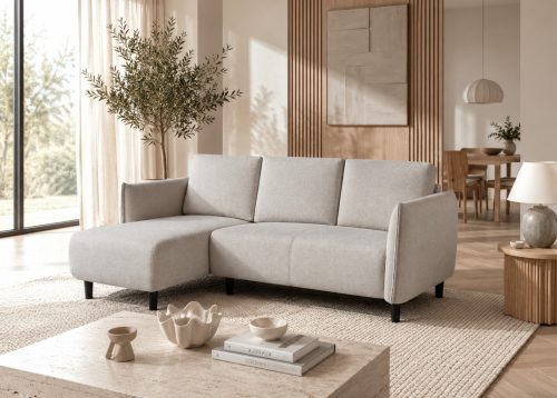Alternative view of Kulmasohva DANIEL vasen beige
