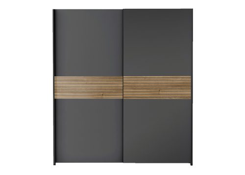 Alternative view of Liukuovikaappi TILDA grafiitti