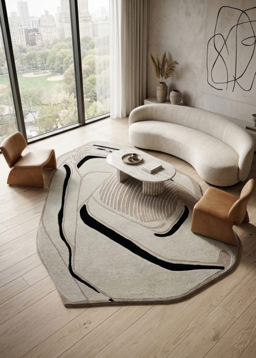 Alternative view of Matto NORDIC ART 21 beige/kerma
