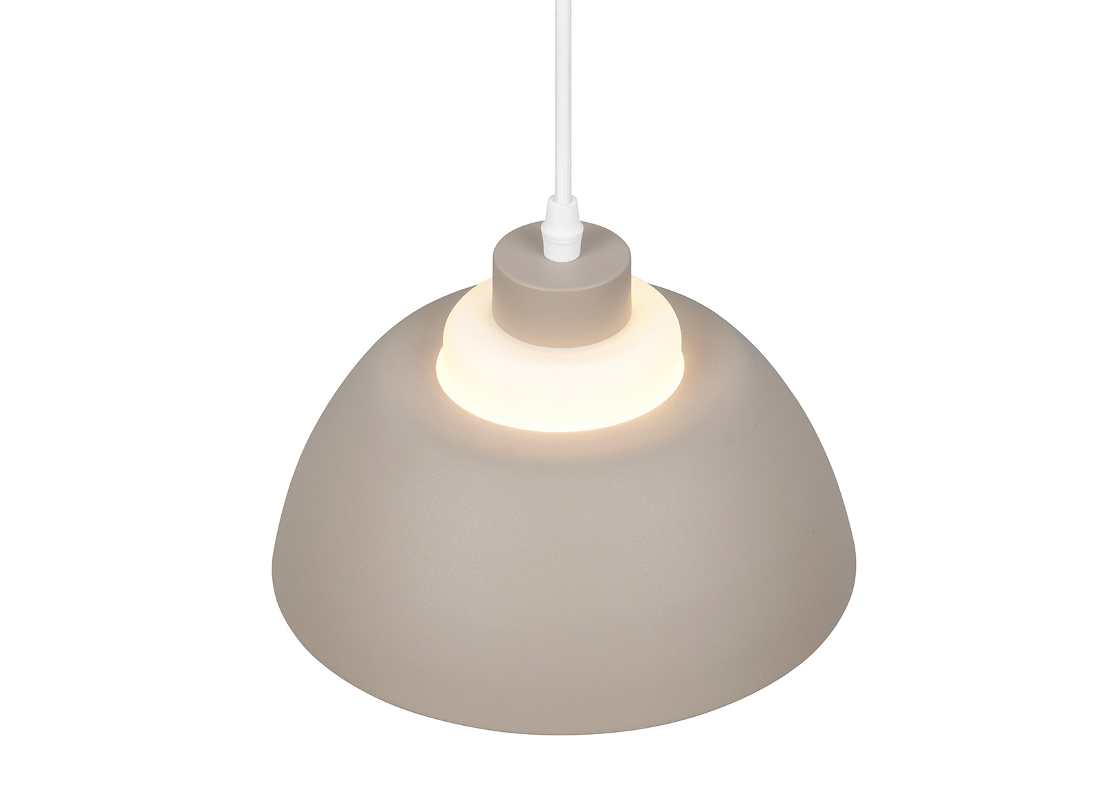 Riippuvalaisin TALO lämmin beige pieni - Image 5