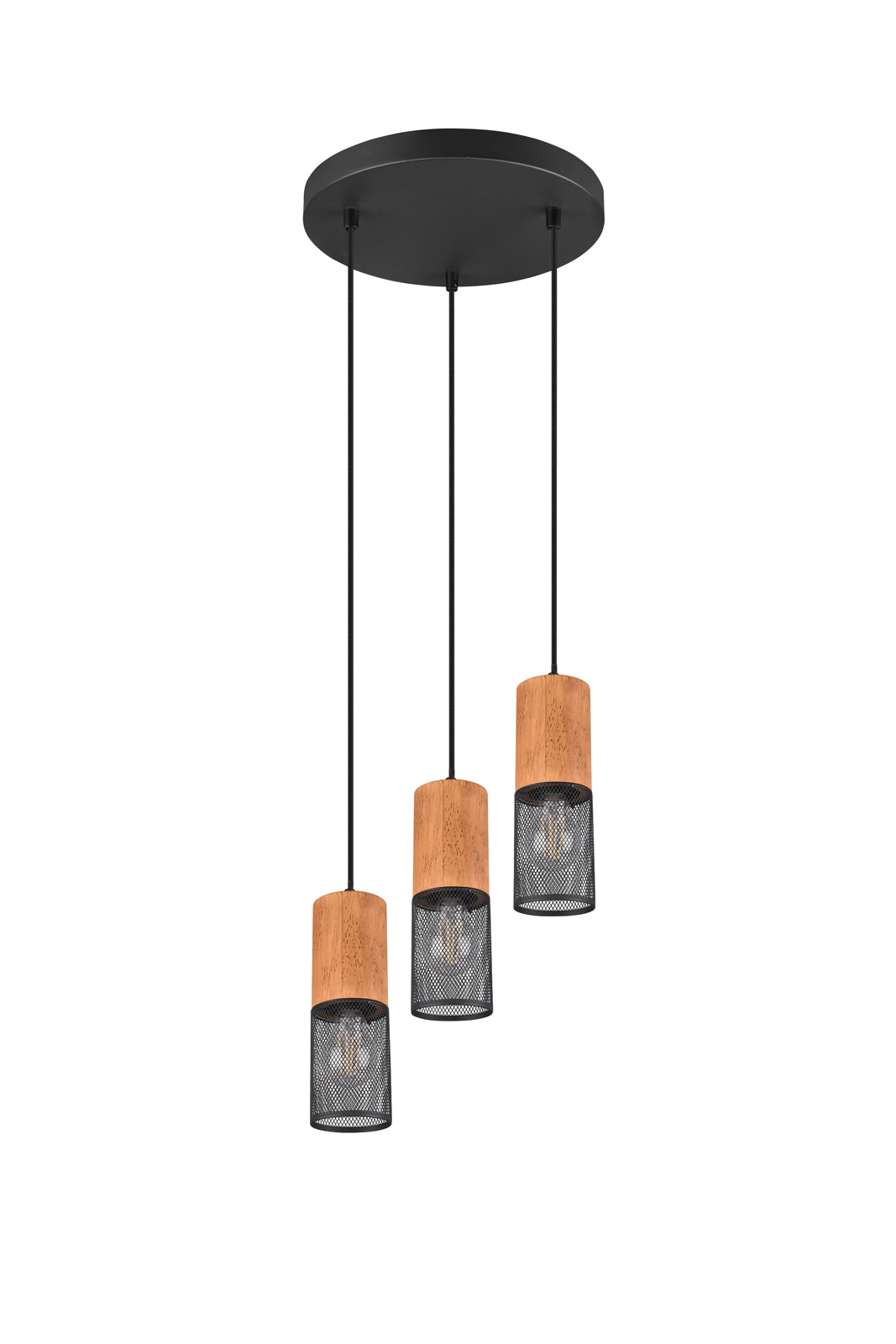 Riippuvalaisin TOPI 3 mattamusta - Image 2