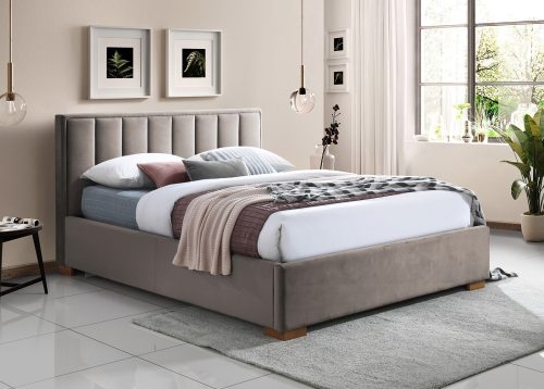 Alternative view of Sänky HAILEY beige sametti