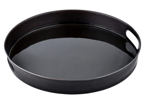 Tarjotin FREYA 35,36 cm musta