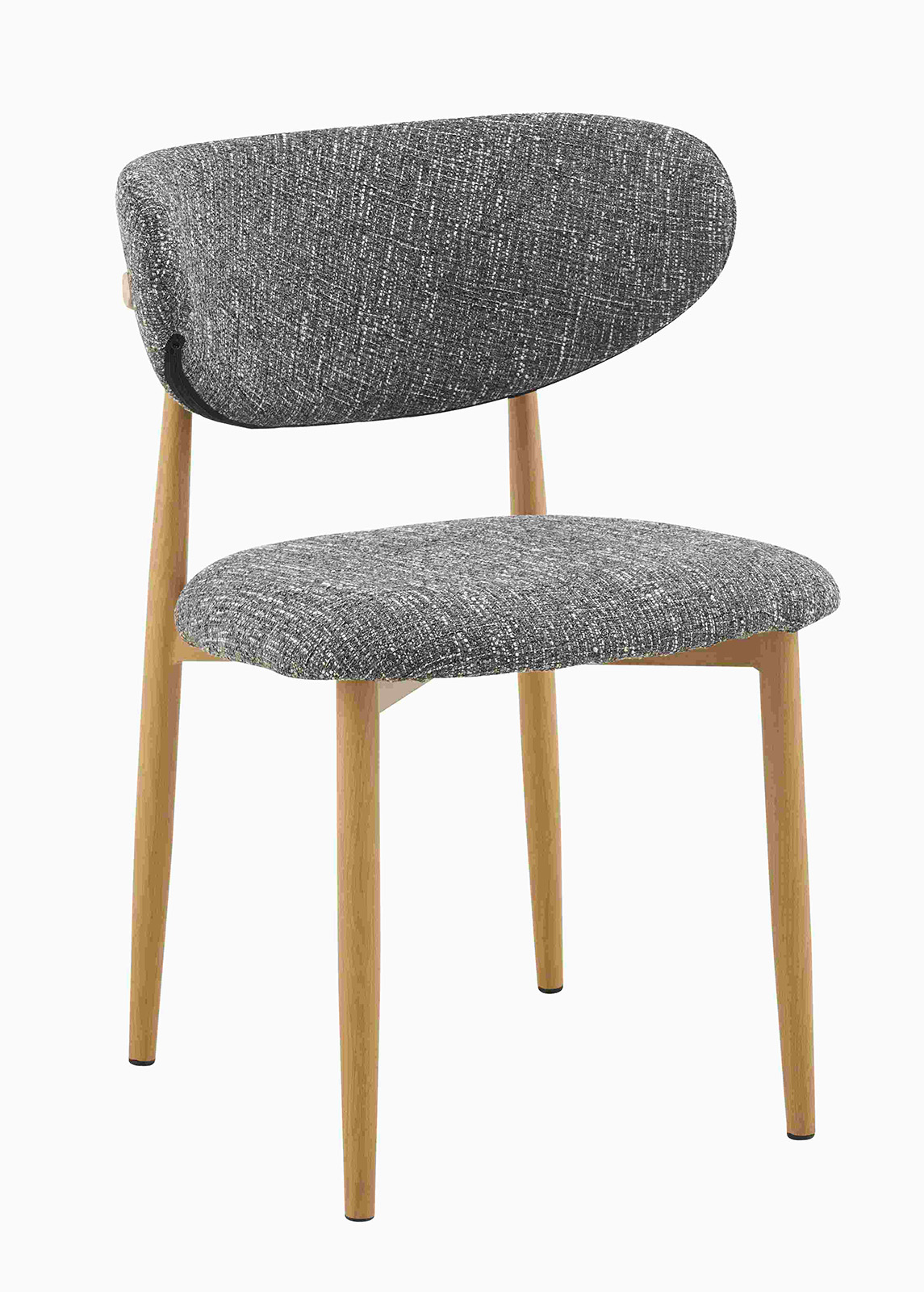 Tuoli KIRSI harmaa/tammi