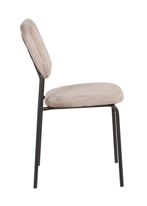 Alternative view of Tuoli OSKAR beige sametti/musta
