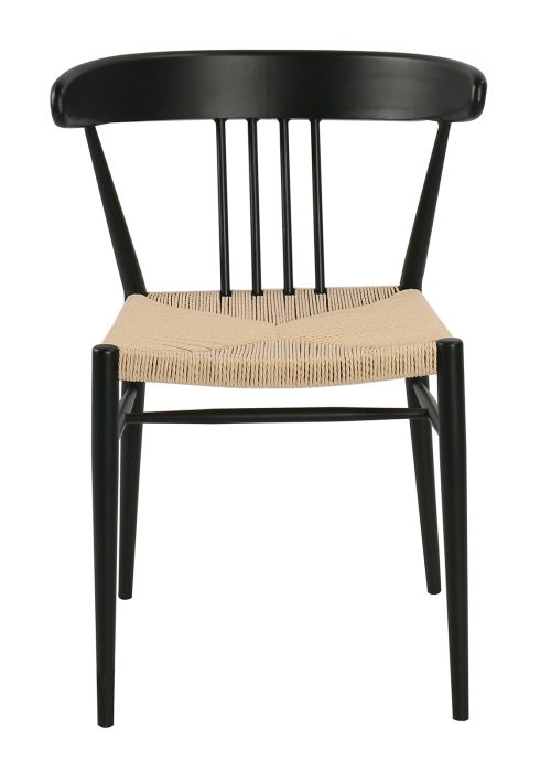 Alternative view of Tuoli PIETRO musta/beige