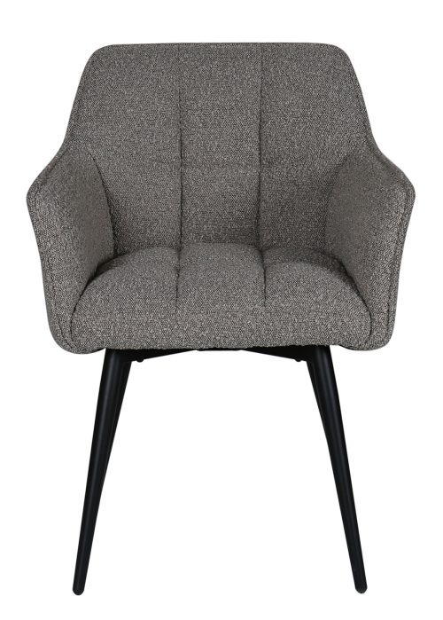 Alternative view of Tuoli SUSANNA harmaa boucle-kuvio