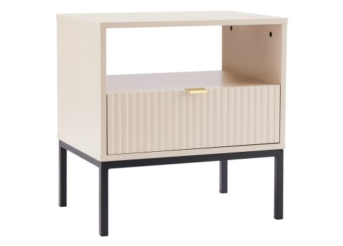 Alternative view of Yöpöytä BJORN beige